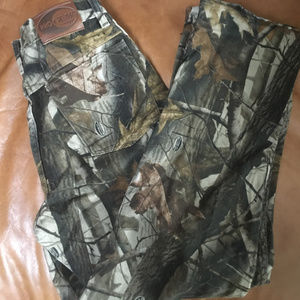 New PROGEAR Camo Jeans, boys 18,